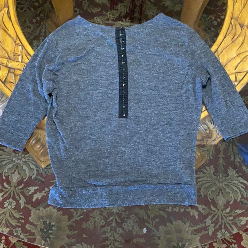 Grey T-shirt with Hooks